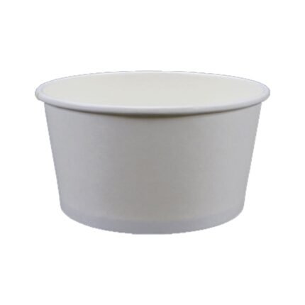 10oz White Paper Bowl