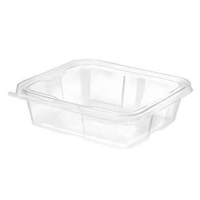 48oz Anti-fog Clear Hinged Tamper Evident Container 150cs