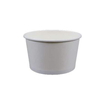 4oz White Paper Bowl