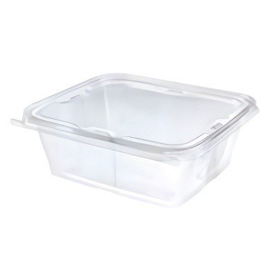 64oz Anti-fog Clear Hinged Tamper Evident Container 150cs