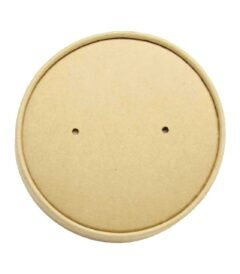 Kraft Paper Dome Lid for 150mm Container