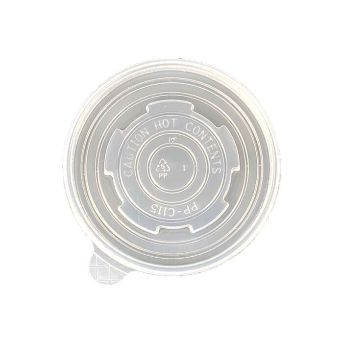 PP Vented Lid for 5/8oz Paper Bowl