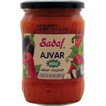 Sadaf Ajvar Mild Red Pepper Spread - 19 oz