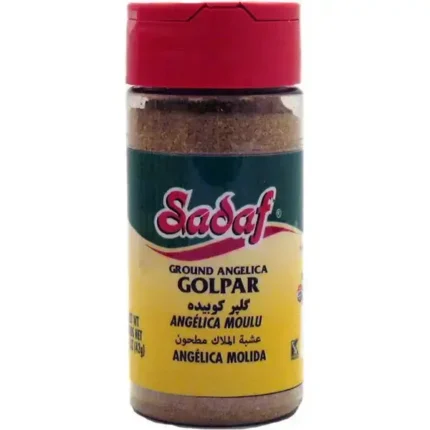 Sadaf Angelica (Golpar) Ground - 1.5 oz PET Bottle With Shaker Top