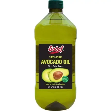 Sadaf Avocado Oil 100% Pure First Cold Press - 2L