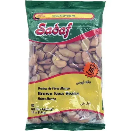 Sadaf Brown Fava Beans Dried - 16 oz