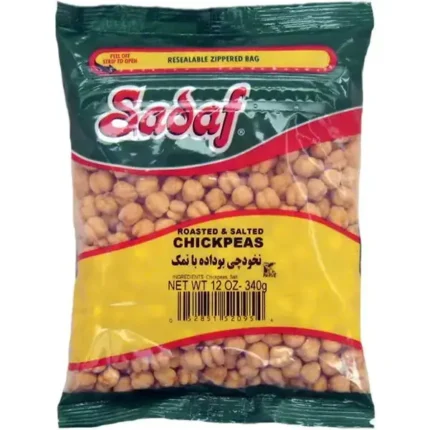 Sadaf Chickpeas Roasted & Salted - 12 oz