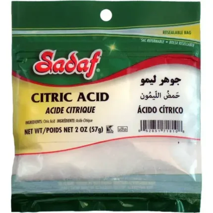 Sadaf Citric Acid Granulated - 2 oz