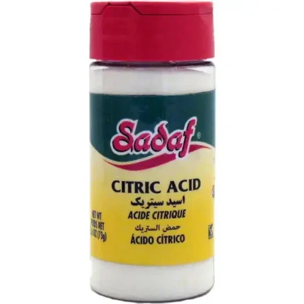 Sadaf Citric Acid Granulated - 2.6 oz