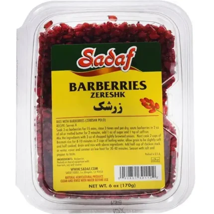 Sadaf Dried Barberries - Zereshk 6 oz