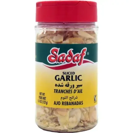 Sadaf Dried Garlic Sliced - 4.5 oz