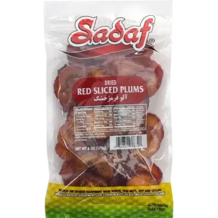 Sadaf Dried Red Sliced Plums 6 oz