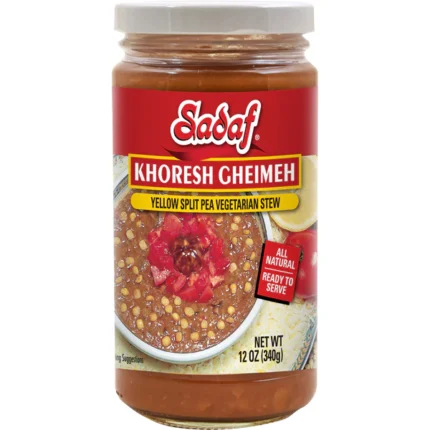 Sadaf Khoresh Gheimeh | Yellow Split Pea Stew in Jar- 12 oz.