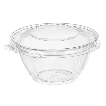 Tamper Evident & Tamper Resistant Clamshell Bowl 16 oz