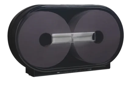 Tork Twin Jumbo Bath Tissue Roll Dispenser Black