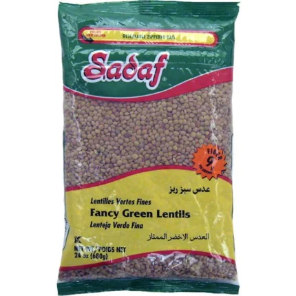 Sadaf Green Lentils | Fancy - 24 oz.