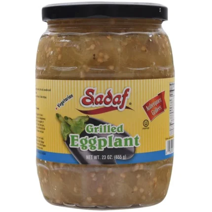 Sadaf Grilled Eggplant in Jar - 23 oz.