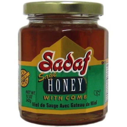 Sadaf Honey Sage | With Comb - 12 oz.