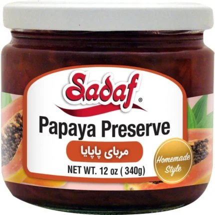 Sadaf Papaya Preserve | Homemade Style - 12 oz