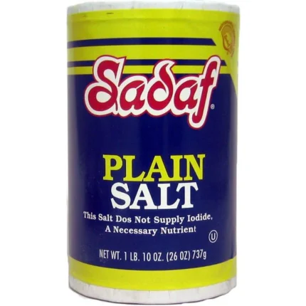 Sadaf Plain Salt - 26 oz.