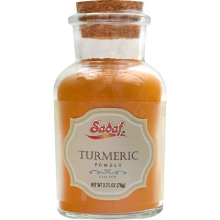 Sadaf Premium Turmeric Powder | Glass Jar - 2.75 oz