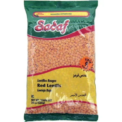 Sadaf Red Lentils | Domestic - 24 oz.