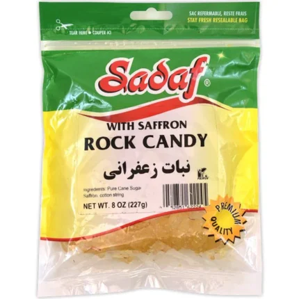 Sadaf Rock Candy | with Saffron - 8 oz.