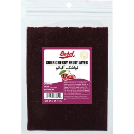 Sadaf Sour Cherry Fruit Layers | Lavashak - 4 oz