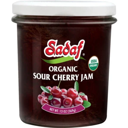 Sadaf Sour Cherry Jam | Organic - 13 oz.