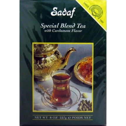 Sadaf Special Blend Tea with Cardamom | Loose Leaf - 8 oz