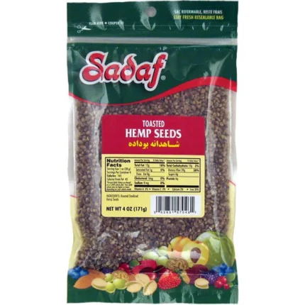 Sadaf Hemp Seeds | Toasted - 4 oz.