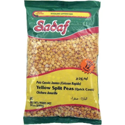 Sadaf Yellow Split Peas | Dried - 24 oz.