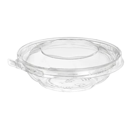 Tamper Evident & Tamper Resistant Clamshell Bowl 8 oz