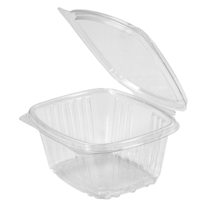 Clear Hinged Take-Out Container, AD16 – 50/CASE
