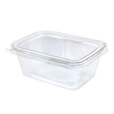 32oz Anti-fog Clear Hinged Tamper Evident Container 200cs