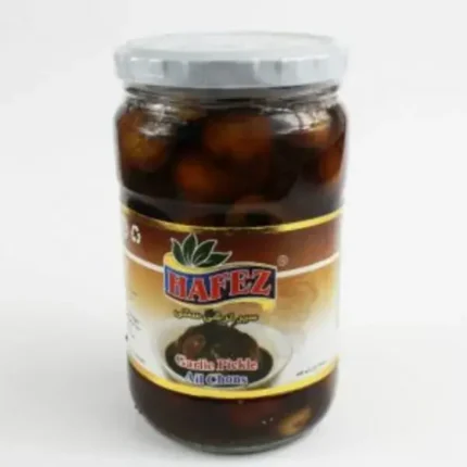 Hafez Brown Garlic Pickle 12x640mL