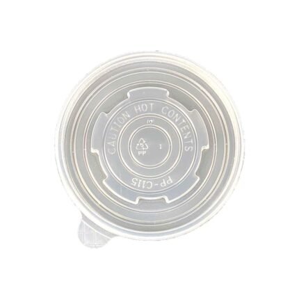 PP Vented Lid for 5/8oz Paper Bowl