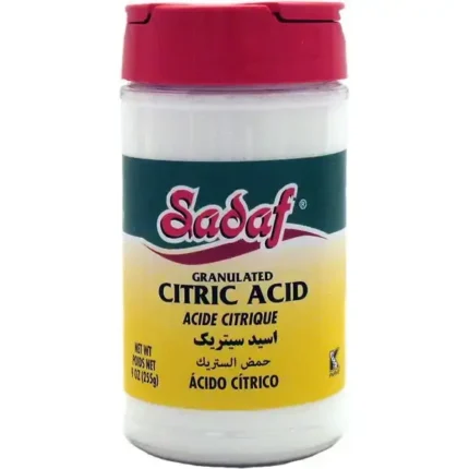 Sadaf Citric Acid Granulated - 9 oz