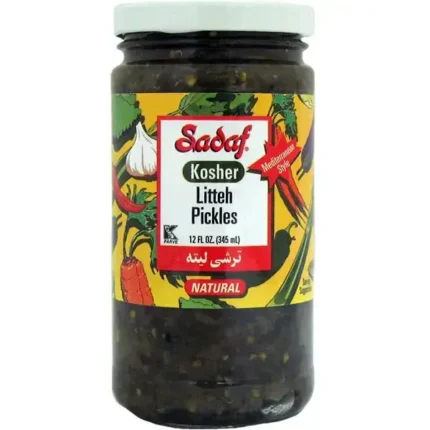 Sadaf Creamy Eggplant Litteh Torshi - 12 oz