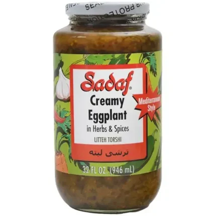 Sadaf Creamy Eggplant Litteh Torshi - 32 fl oz