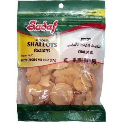 Sadaf Dried Shallots (Moosir) Sliced - 2 oz