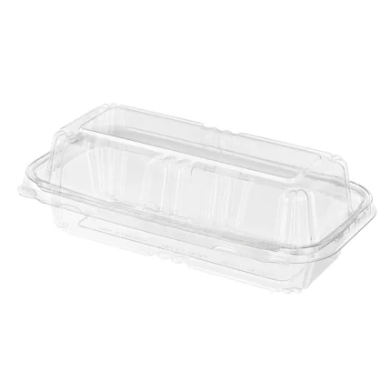 Tamper Evident & Tamper Resistant Clamshell Rectangular Footprint 40 oz