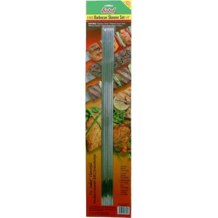 Sadaf BBQ Skewers Narrow | No Handle - Set of 6