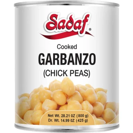 Sadaf Garbanzo Beans | Canned - 800g