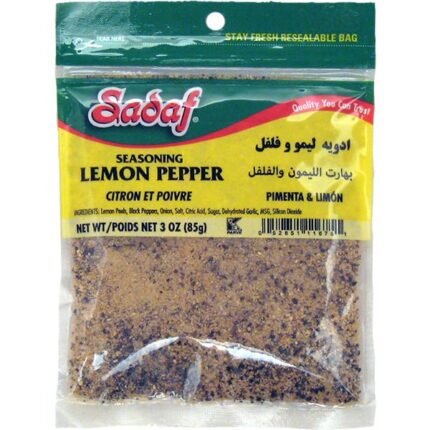 Sadaf Lemon Pepper Seasoning - 3 oz