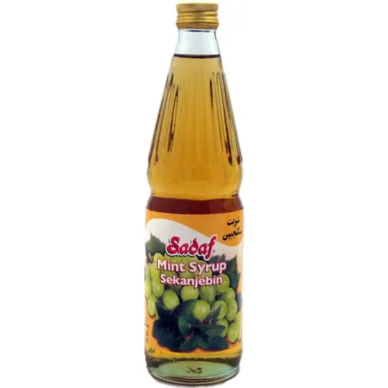 Sadaf Mint Syrup | Sekanjebin - 17 oz