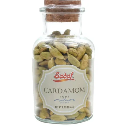 Sadaf Premium Cardamom Pods | Glass Jar - 2.25 oz