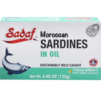 Sadaf Premium Moroccan Sardines | in Oil - 125g