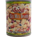 Sadaf Six Mix Beans | Canned - 20.5 oz.