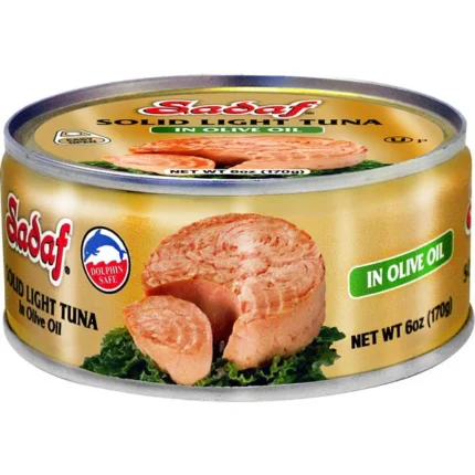 Sadaf Solid Light Tuna in Olive Oil | Easy Open - 6 oz.